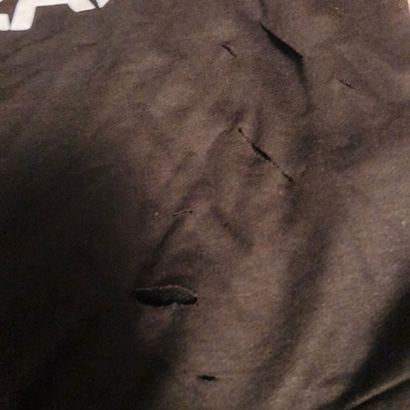 Fashion Nova distressed shirt and distressed jeans - Picture 2 of 6